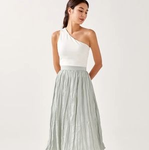 Aminta Padded Toga Cut Out Top